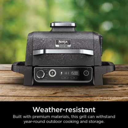 Nintheja Woodfire™ Outdoor Grill & Smoker with Wireless Thermometer
