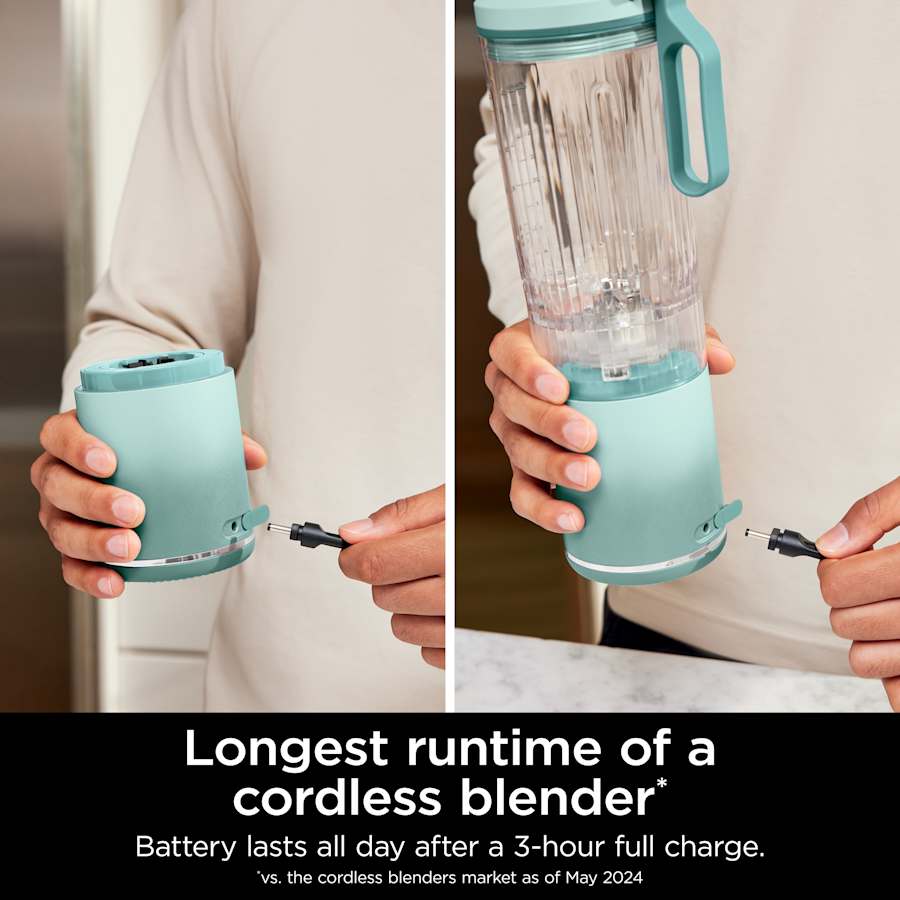 Nintheja Blast™ Max Cordless Portable Blender Sea Glass