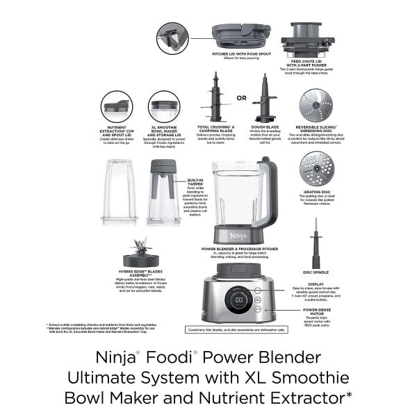 Nintheja® Foodi® Power Blender Ultimate System