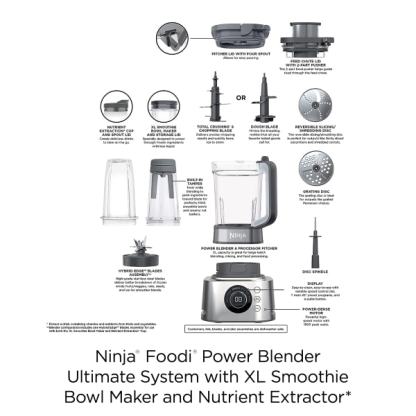 Nintheja® Foodi® Power Blender Ultimate System