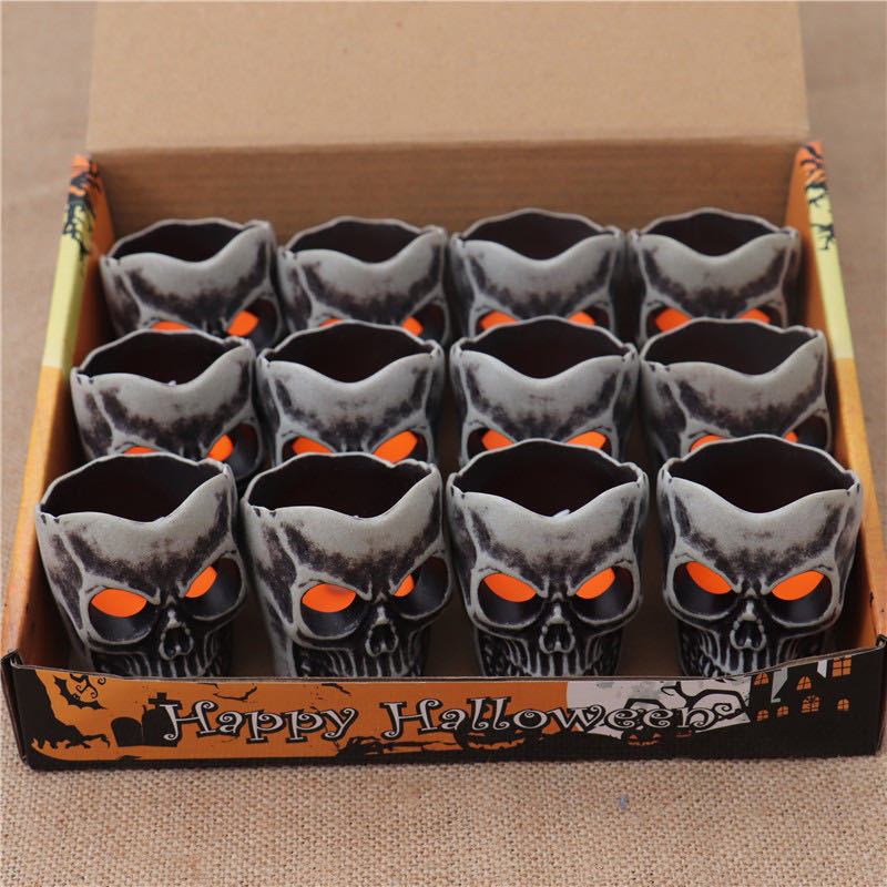 Halloween skull lamp 12psc