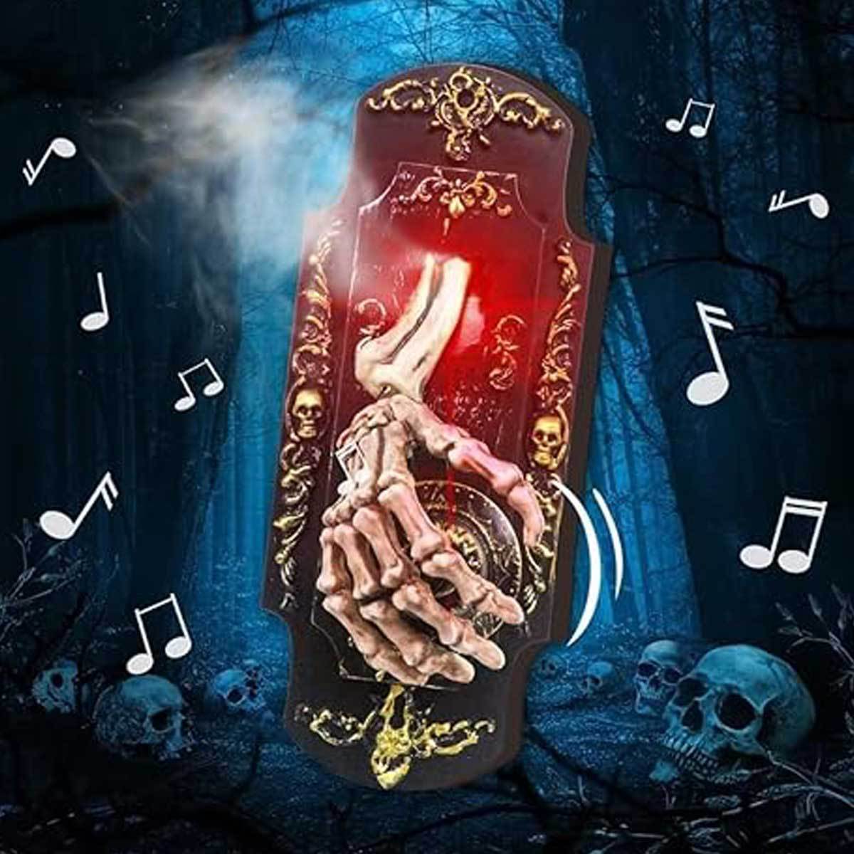 Halloween Spray Ghost Hand Doorbell