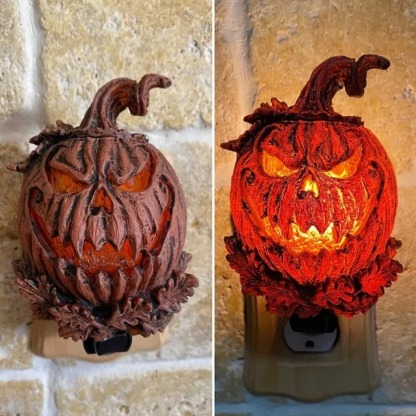 Pumpkin Mask Night Light