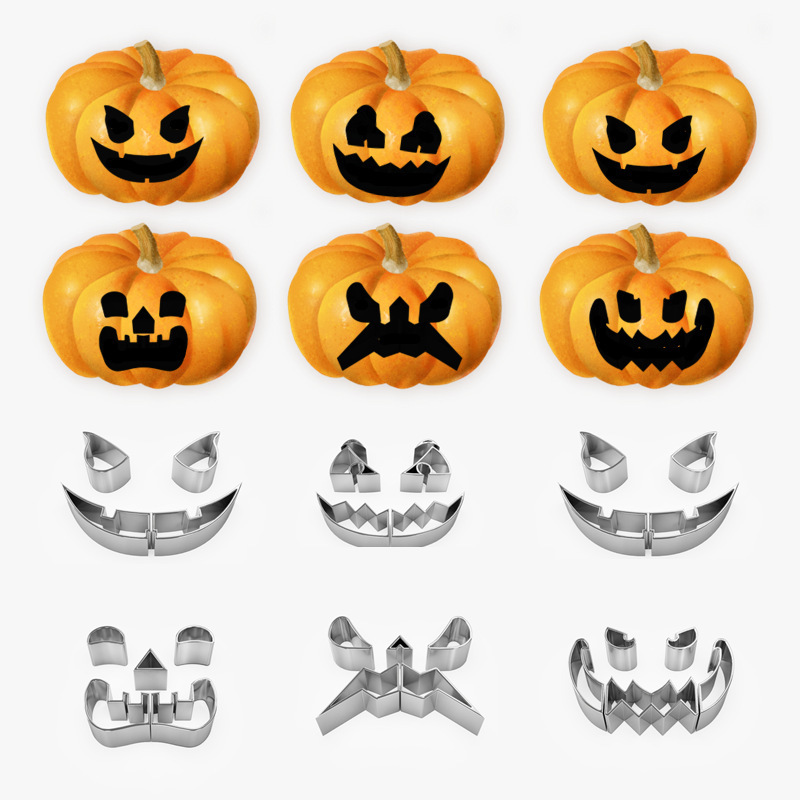 Halloween Cookie Cake Mold 22 psc