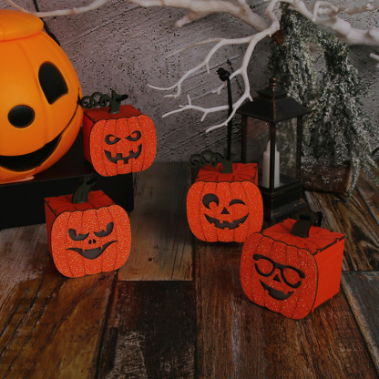 Halloween children's portable pumpkin lantern