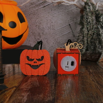 Halloween children's portable pumpkin lantern