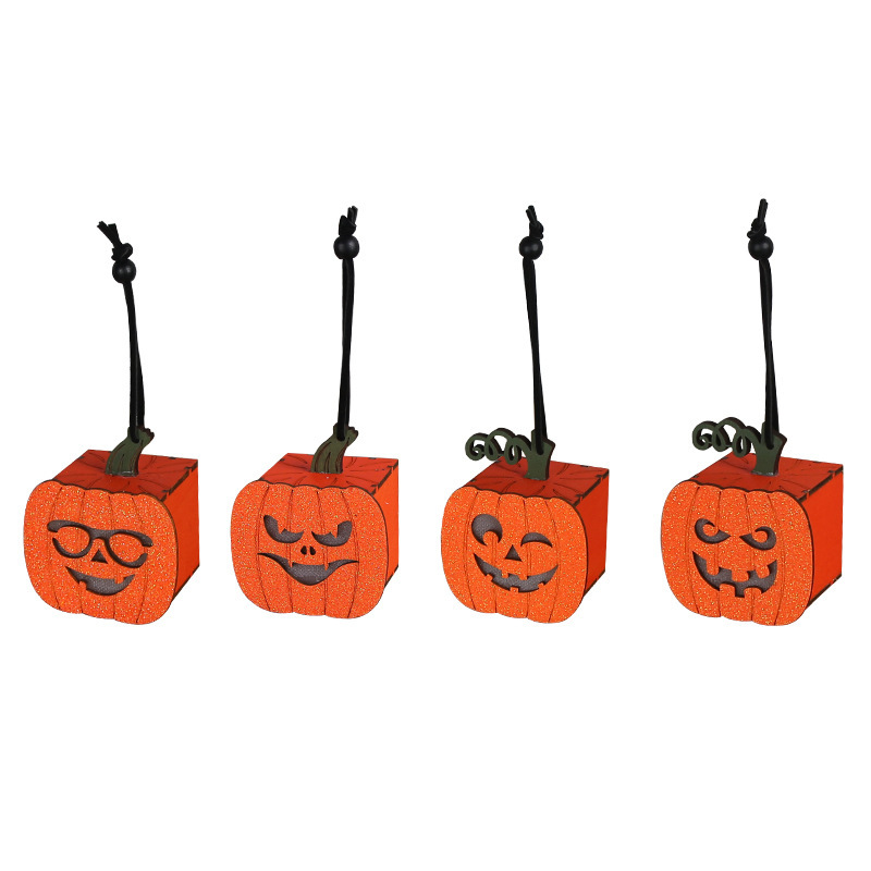 Halloween children's portable pumpkin lantern