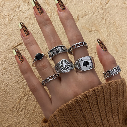 Halloween unique ring 7pcs