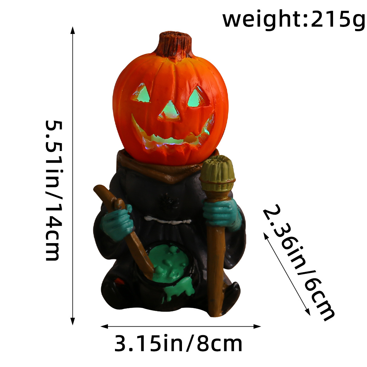 Halloween Pumpkin Head Knight