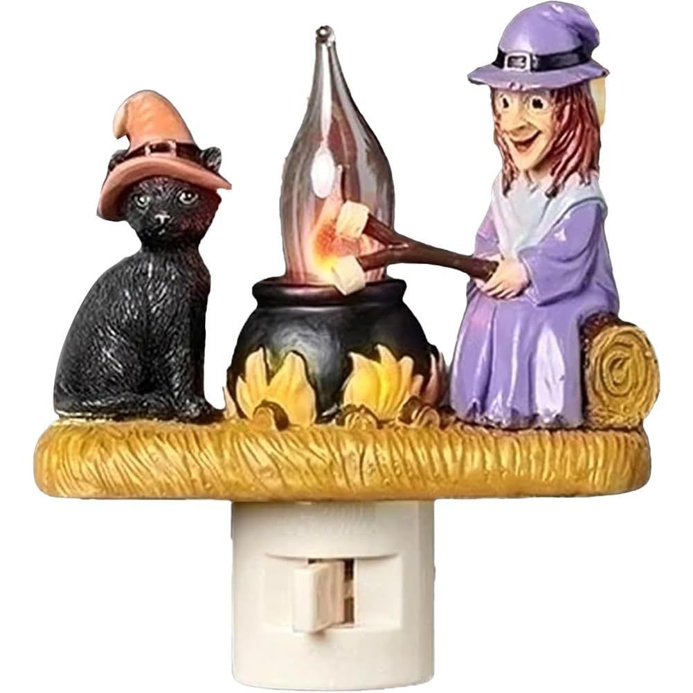 2024 Ghost Campfire Flickering Nightlight✨🔥👻