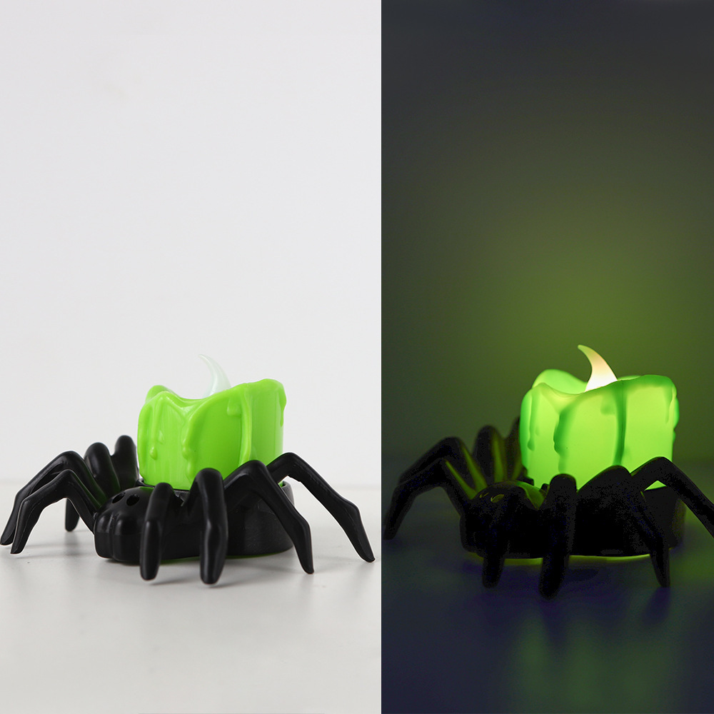 Halloween glowing little spider 12psc