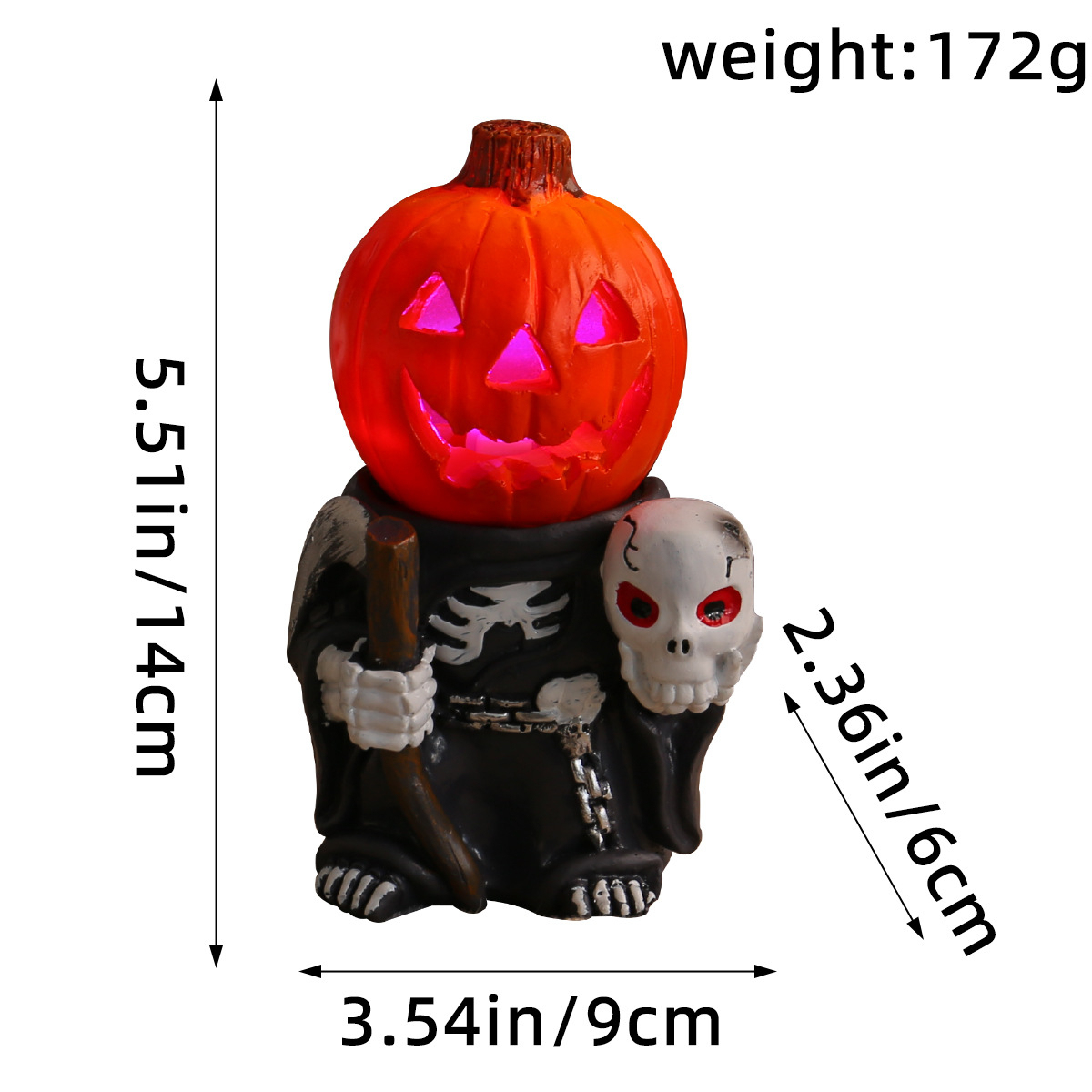 Halloween Pumpkin Head Knight