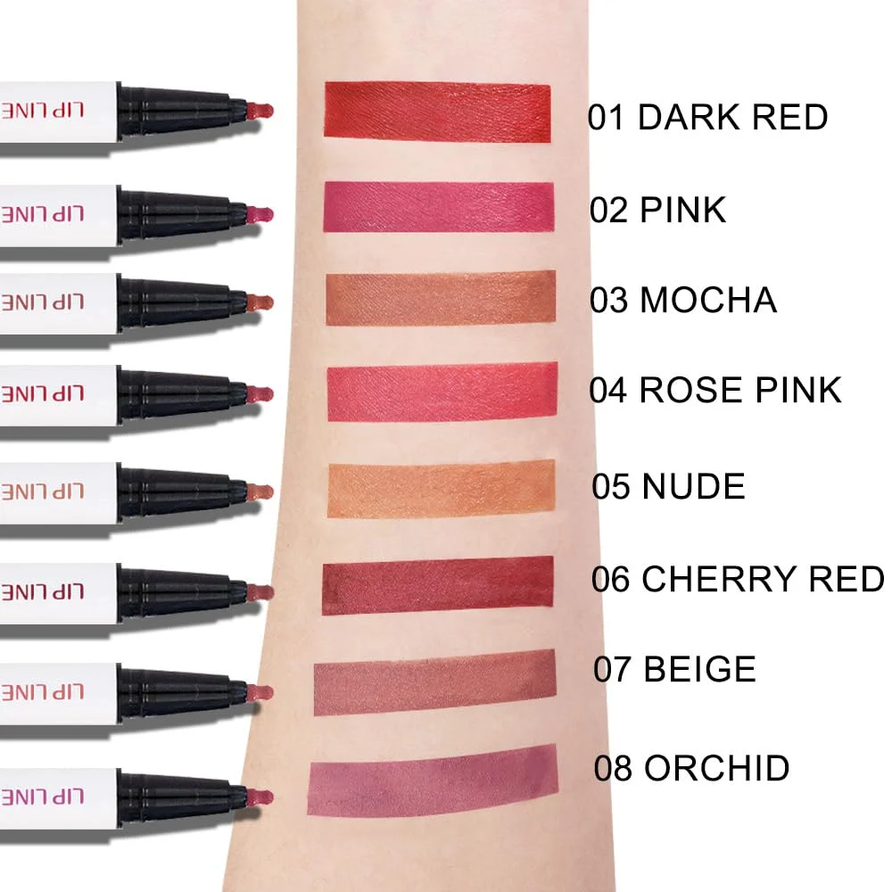 🎁TikTok Last Day Sale - 70% OFF🔥Longwear Liquid Lip Liner✨Buy 1 Get 1 (2 Pcs)🎉