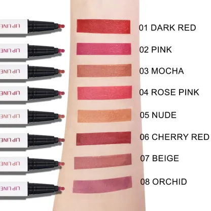 🎁TikTok Last Day Sale - 70% OFF🔥Longwear Liquid Lip Liner✨Buy 1 Get 1 (2 Pcs)🎉