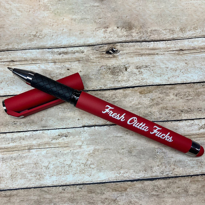 💝 Fresh Outta Fucks Pad and Pen