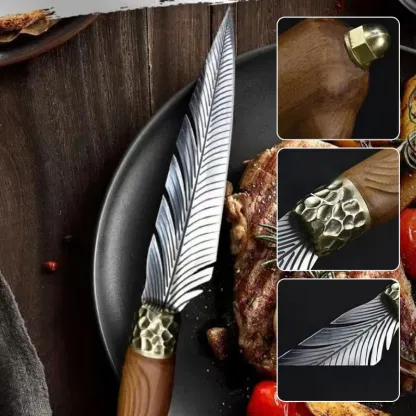❄🎄New Year's Special 2025⛄🔔Feather Boning Knife Forged Knife