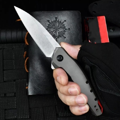 KS 1415 Starkey Ridge G10 ATS-34 Folding Linerlock Pocket Knife