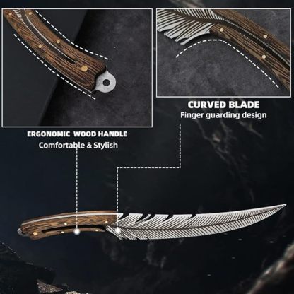 ❄🎄New Year's Special 2025⛄🔔Feather Boning Knife Forged Knife