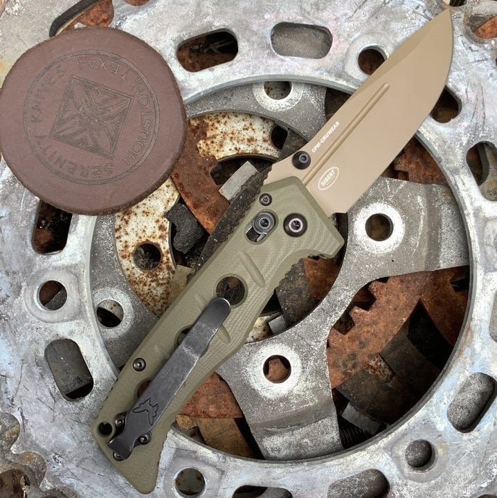 🔥Last Day Promotion- SAVE 70%🎄  273FE-2 Shane Sibert Mini Adamas Folding Knife 3.25