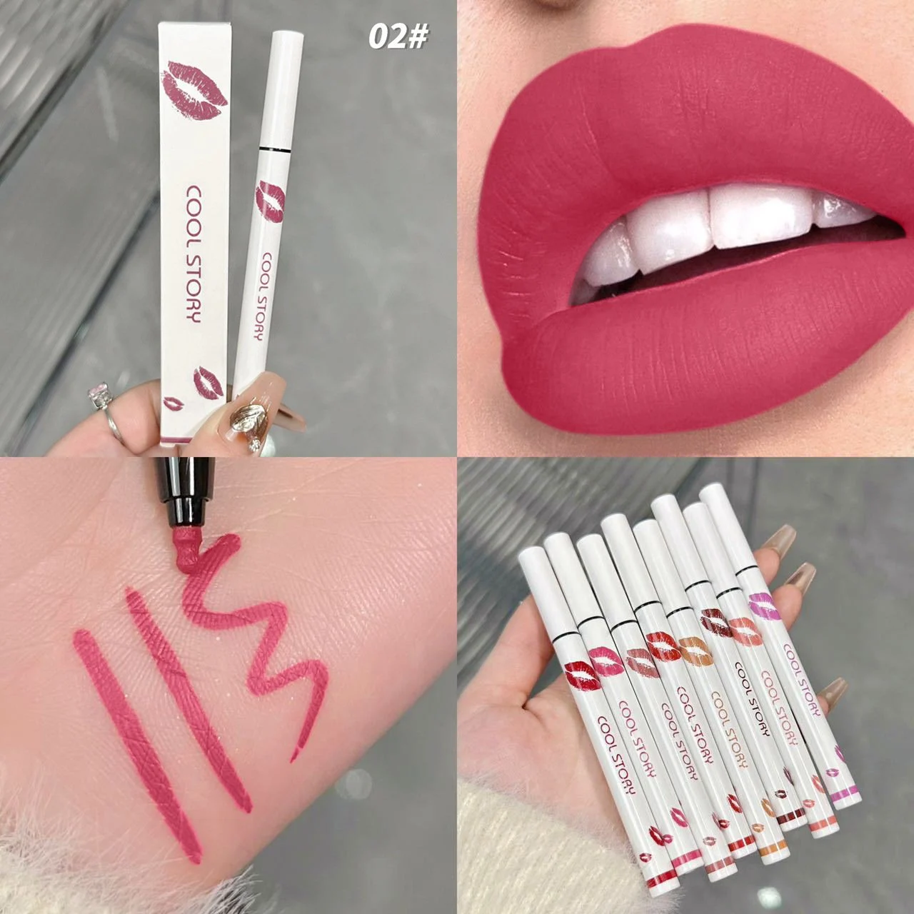 🎁TikTok Last Day Sale - 70% OFF🔥Longwear Liquid Lip Liner✨Buy 1 Get 1 (2 Pcs)🎉