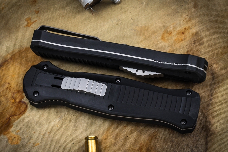 ✨New Year Special - Up to 85% OFF🎉-Infidel D/E Dagger OTF Automatic Knife (7.56