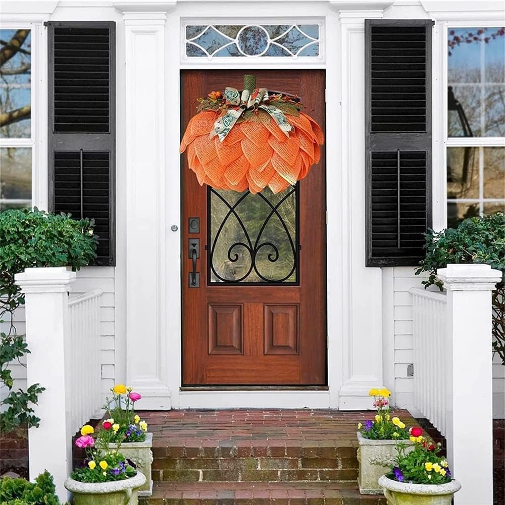 Last Day Promotion -60% OFF🎉🍁Handmade Fall Pumpkin Wreath🎃​