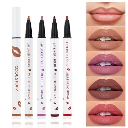 🎁TikTok Last Day Sale - 70% OFF🔥Longwear Liquid Lip Liner✨Buy 1 Get 1 (2 Pcs)🎉
