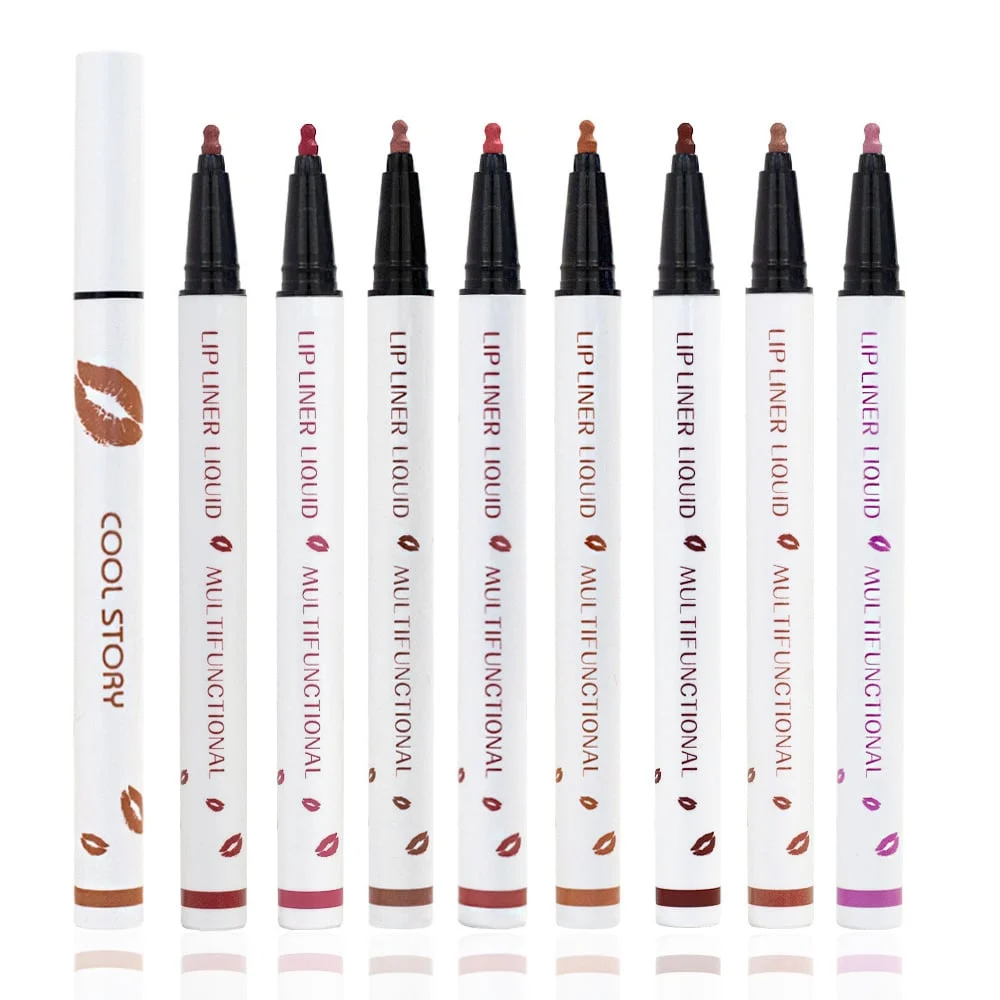 🎁TikTok Last Day Sale - 70% OFF🔥Longwear Liquid Lip Liner✨Buy 1 Get 1 (2 Pcs)🎉