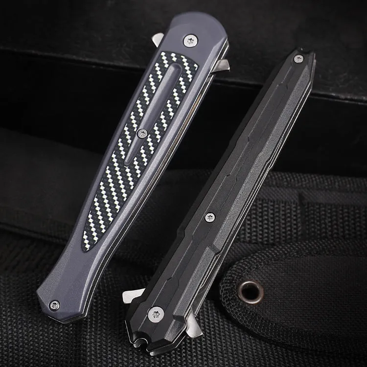 ⚡Clearance Sale 70% OFF丨KS Launch 8-Gray Aluminum/Carbon Fiber (3.5" Blk CPM-154) 7150GRYBLK