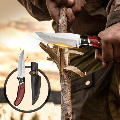 kitchen forged boning knives meat cleaver butcher household fruit knife cutter slicing small dining knives with Sheath BBQ