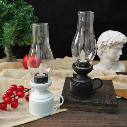 ON SALE🔥LED Vintage Kerosene Lamp Electronic Swing Candle