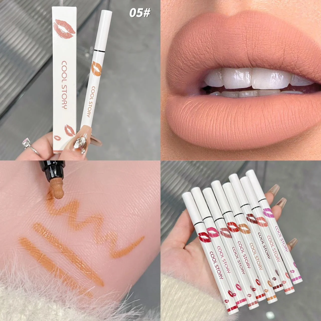 🎁TikTok Last Day Sale - 70% OFF🔥Longwear Liquid Lip Liner✨Buy 1 Get 1 (2 Pcs)🎉
