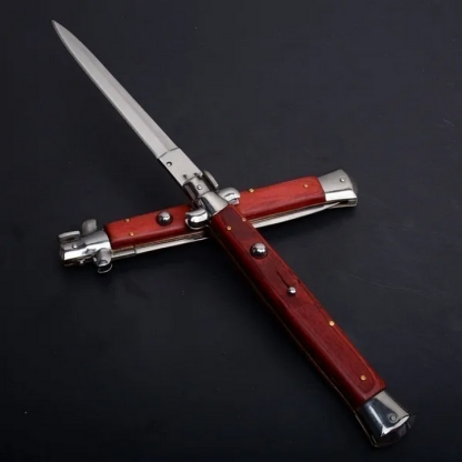 (🔥Last Day Promotion - 50%OFF) Handmade Old School Italian Stiletto Pocket Knife - Buy 2 Free Shipping