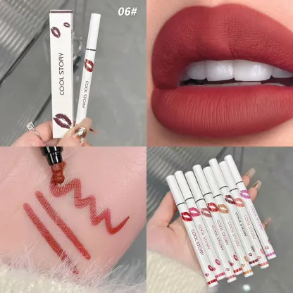 🎁TikTok Last Day Sale - 70% OFF🔥Longwear Liquid Lip Liner✨Buy 1 Get 1 (2 Pcs)🎉
