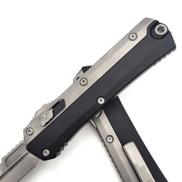 🔥Last Day Sale-Glykon OTF Automatic Knife Black Al + Ti (3.75