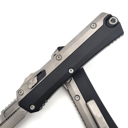 🔥Last Day Sale-Glykon OTF Automatic Knife Black Al + Ti (3.75