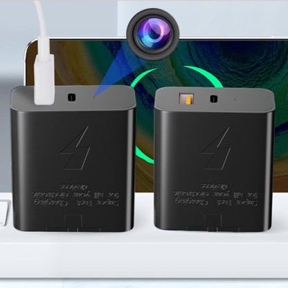 Charger Camera HD 1080P Nanny Cam Wall Outlet, Motion Detection