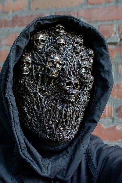 🔥Last Day Promotion 48% OFF-🎁-Doomsday Little Skeleton Halloween Mask