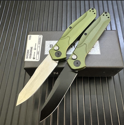 🔥Last Day Promotion -🔥-BM 9400 Automatic Kni-fe Green Aluminum (3.4