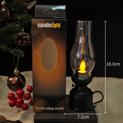 ON SALE🔥LED Vintage Kerosene Lamp Electronic Swing Candle