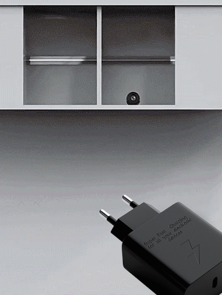 Charger Camera HD 1080P Nanny Cam Wall Outlet, Motion Detection