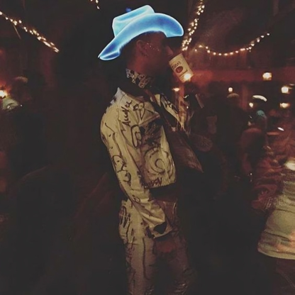 Neon LED Cowboy Hat