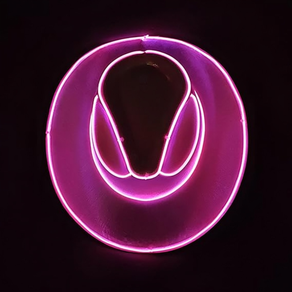 Neon LED Cowboy Hat