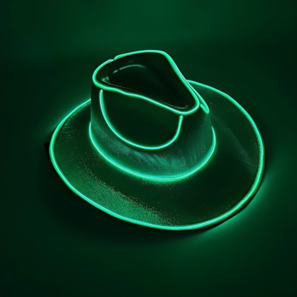 Neon LED Cowboy Hat