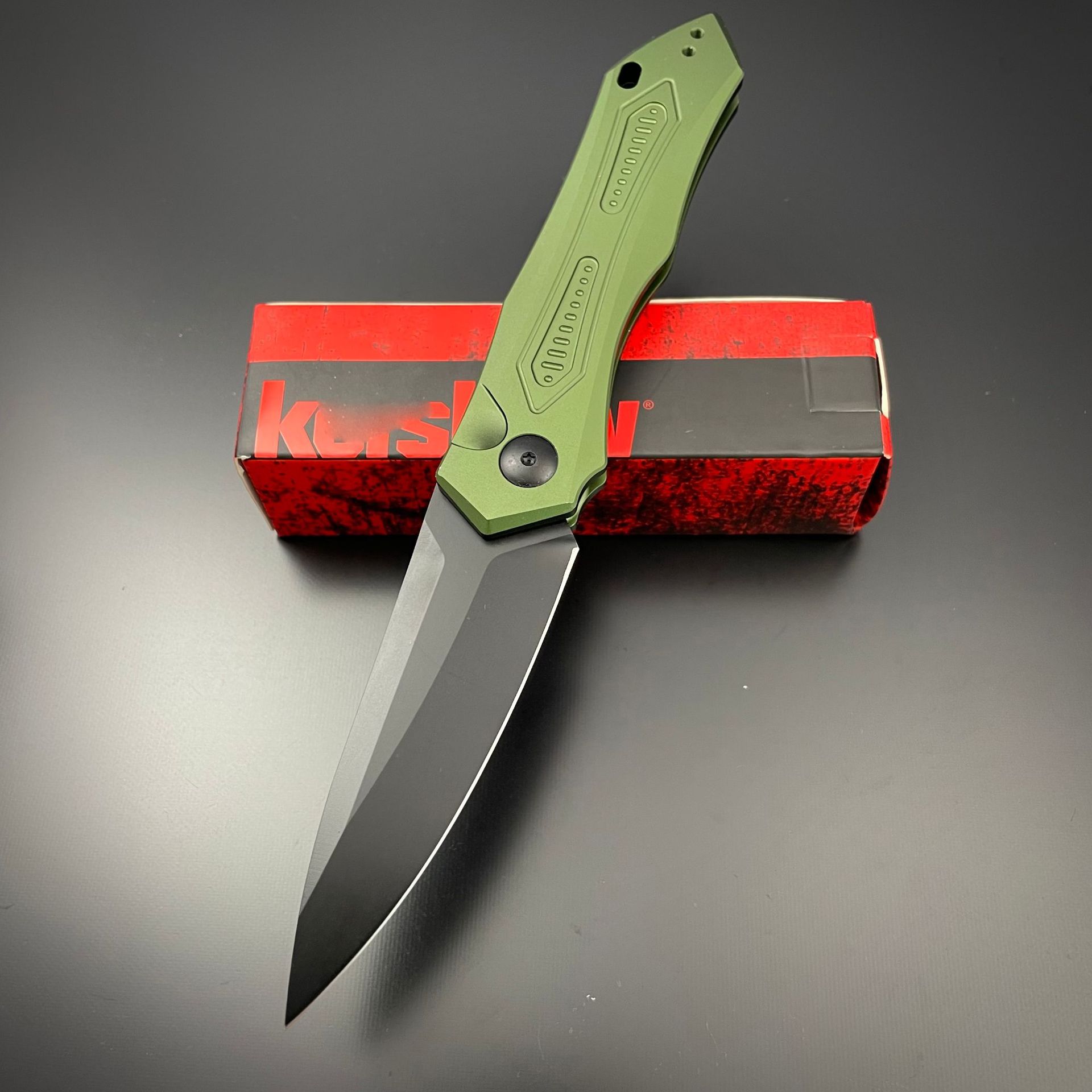 🔥Last Day Promotion- SAVE 70%🎄KS Launch 6 Automatic Knife (3.75