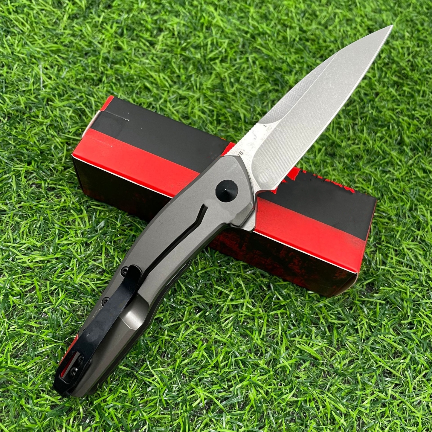 KS 1415 Starkey Ridge G10 ATS-34 Folding Linerlock Pocket Knife