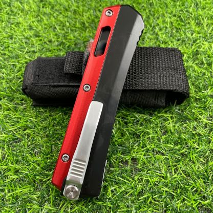 🔥Last Day Sale-Glykon OTF Automatic Knife Black Al + Ti (3.75