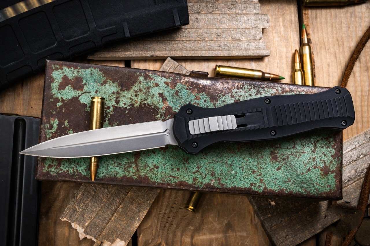 ✨New Year Special - Up to 85% OFF🎉-Infidel D/E Dagger OTF Automatic Knife (7.56