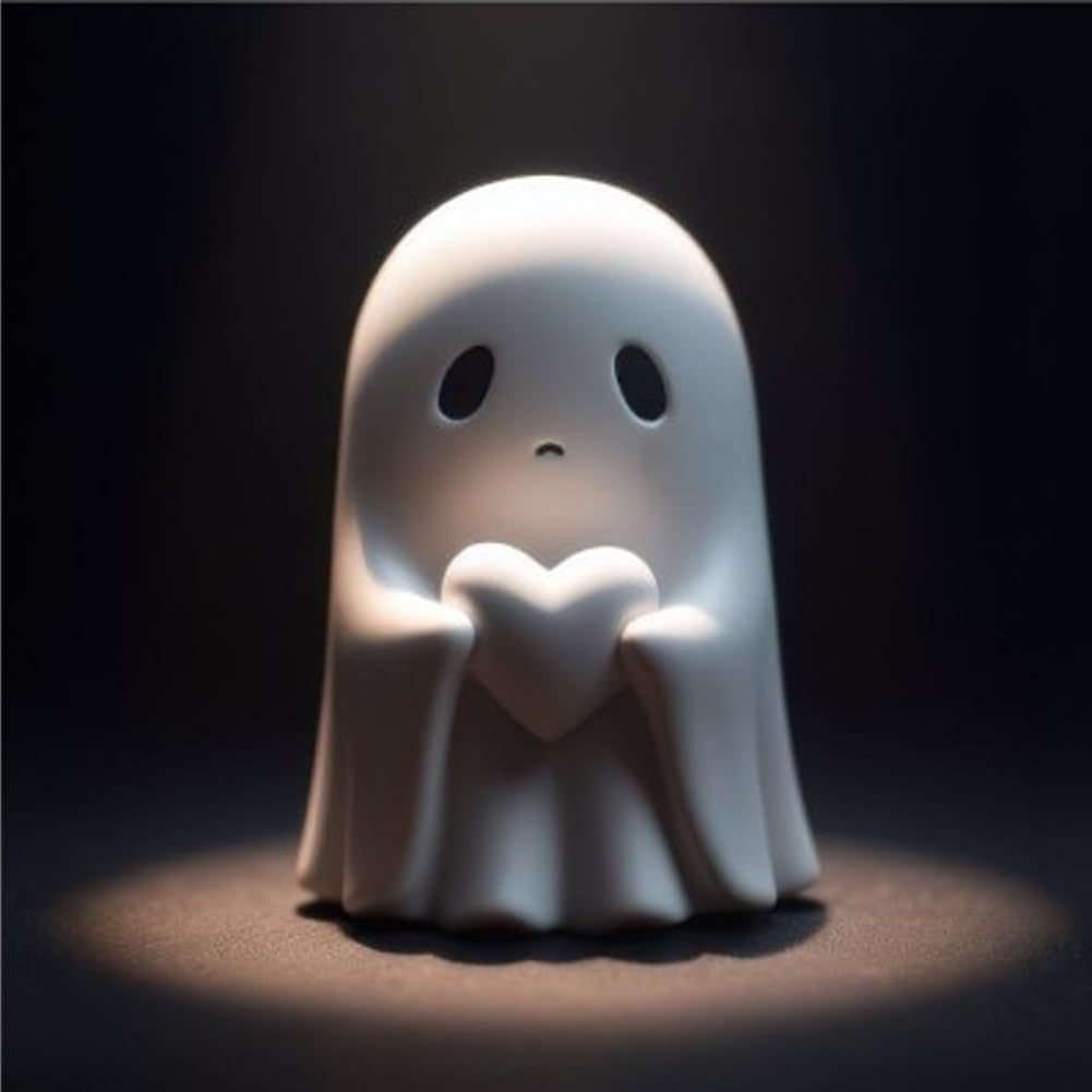 Unfriendly Ghost 3D Printed Middle finger