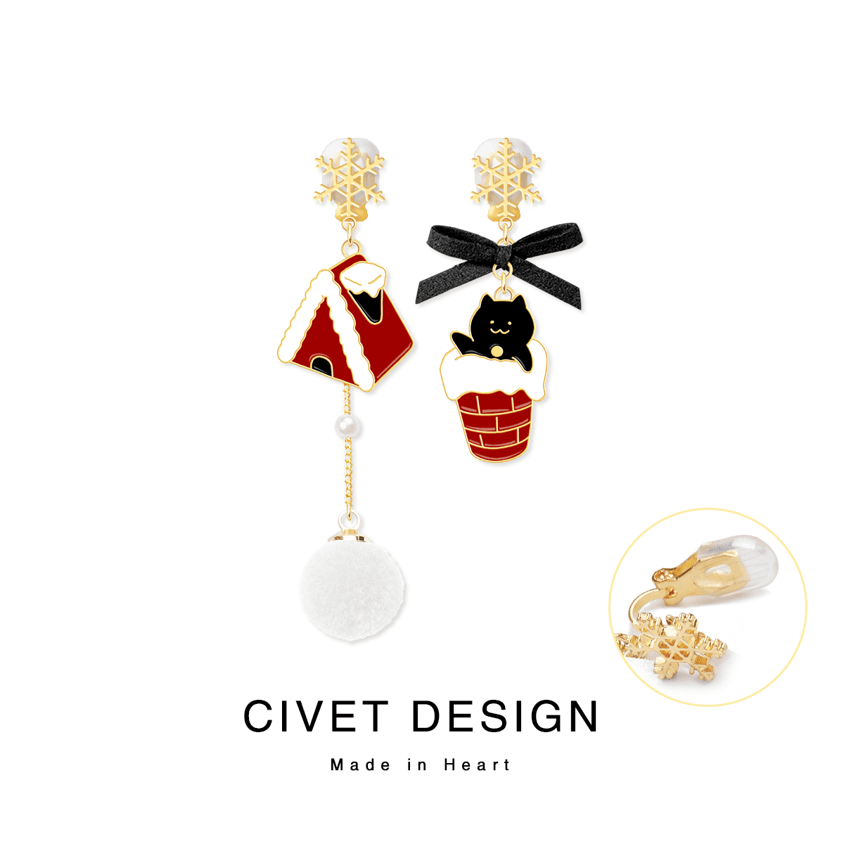 CIVET Lucky Earrings